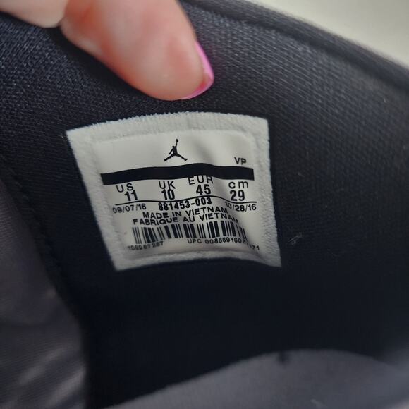 Jordan Men's Size 11 Eclipse Chukka Basketball High Top  Shoe Lace Up Wolf Grey - Picture 10 of 10